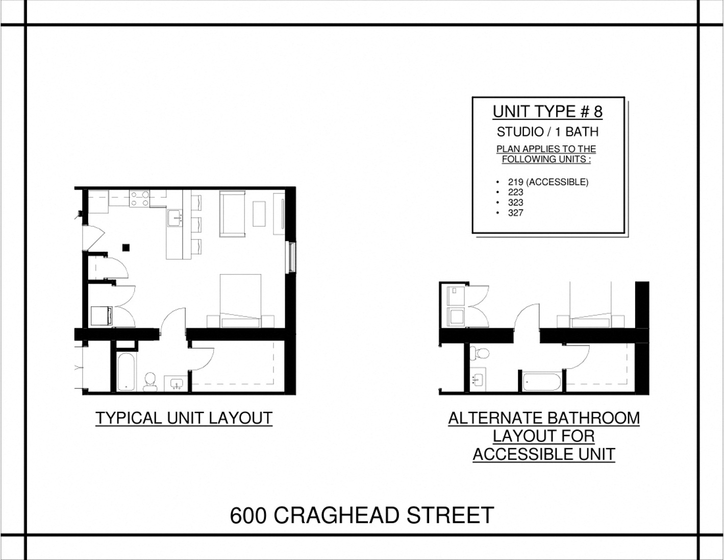 600 Craghead Street Studio-3 Beds Apartment for Rent - Photo Gallery 19